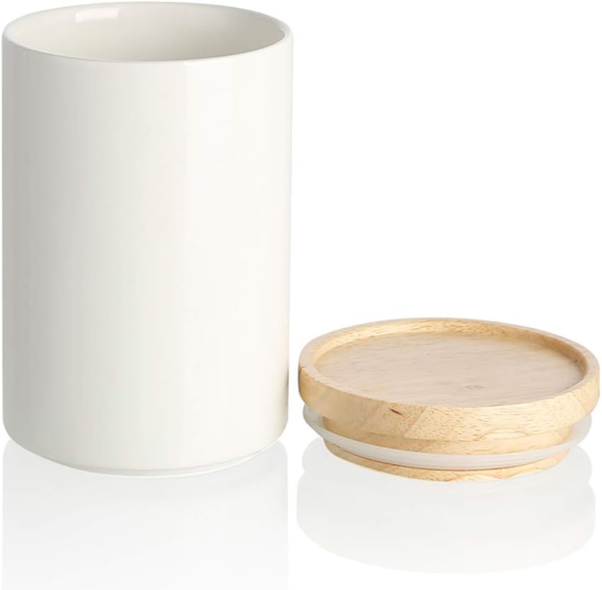 Food Storage In The Kitchen - Kitchen Canisters Ceramic Food Storage Jar,