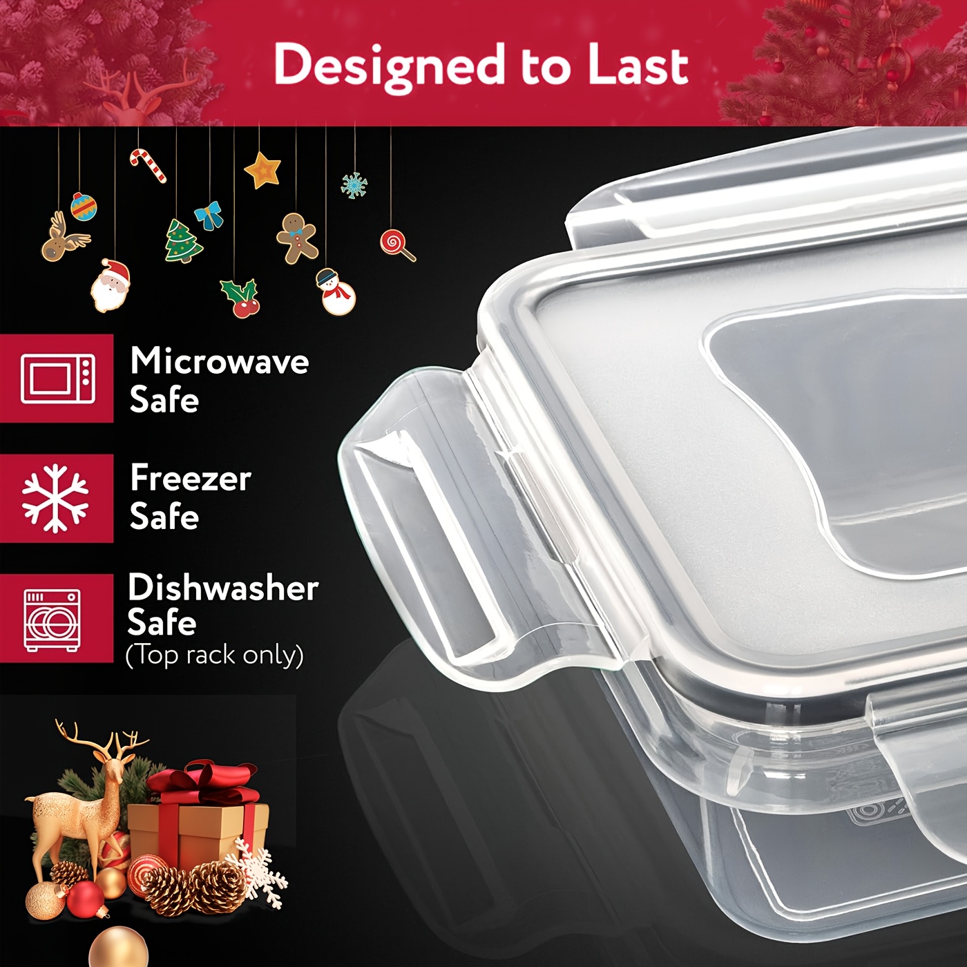 50pcs Food Storage Containers  - Food Storage Without Pantry บทวิจารณ์และราคา