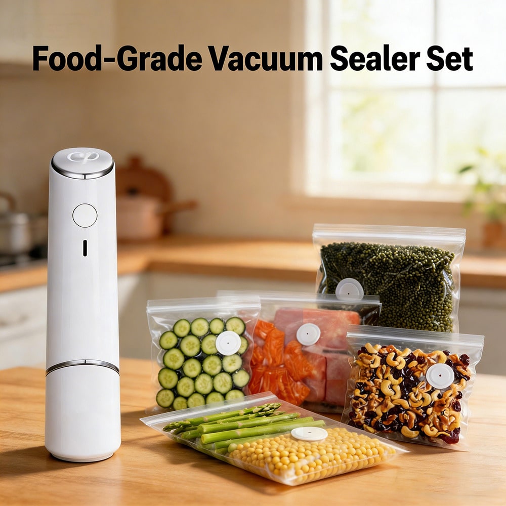 30pcs Reusable Vacuum Bags+1 C - Food Storage Machine บทวิจารณ์และราคา
