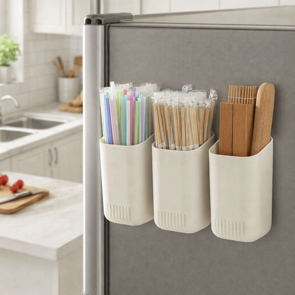 Plastic Magnetic Storage Box L - Food Storage In Cabinets บทวิจารณ์และราคา