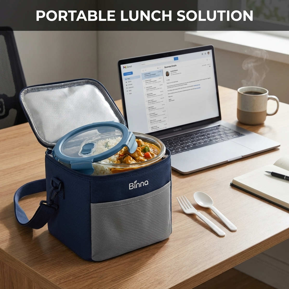 Rock Blue Round Glass Food Sto - Food Storage Safe บทวิจารณ์และราคา