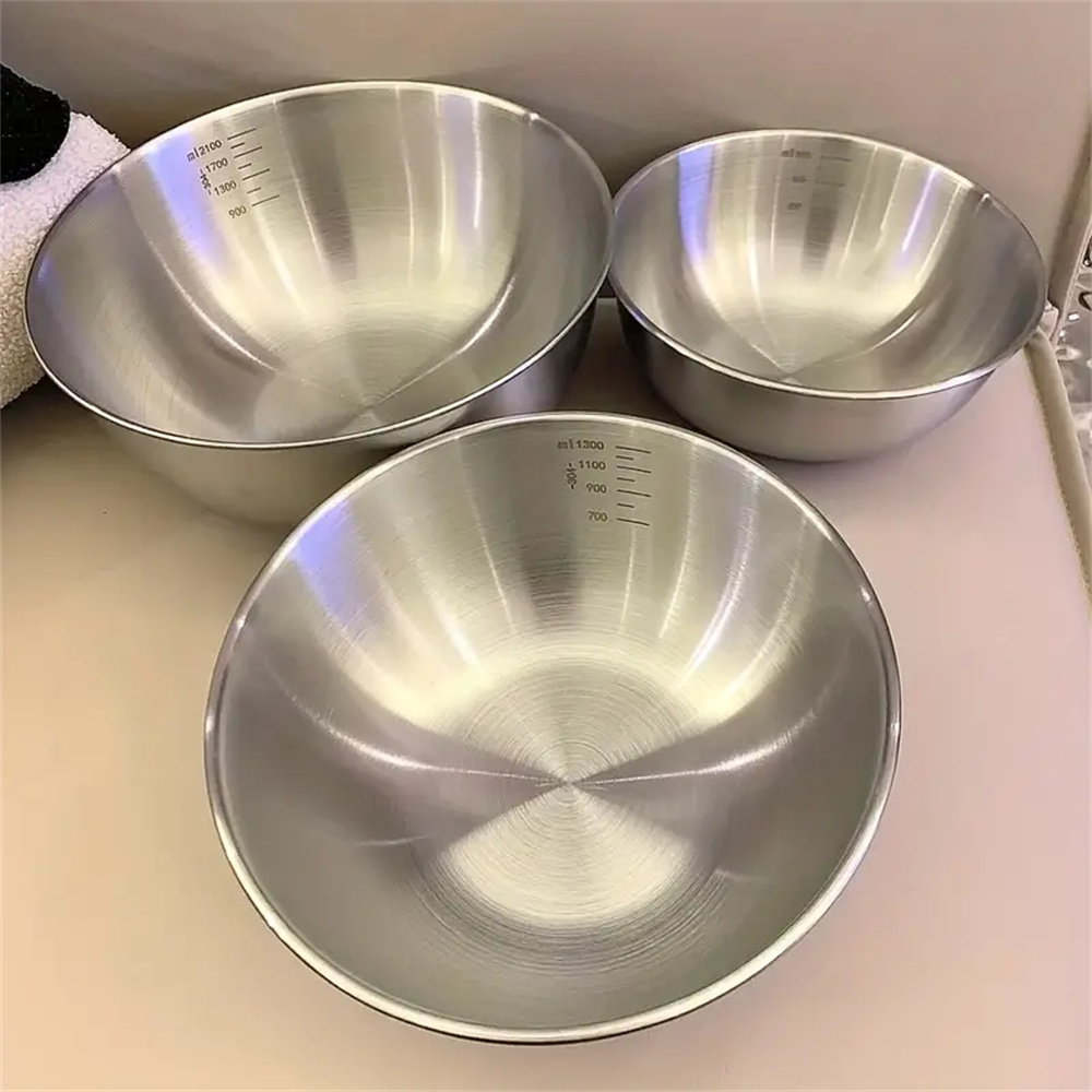 1-3 Stainless Steel Bowl Set w - Food Storage Eco Friendly บทวิจารณ์และราคา