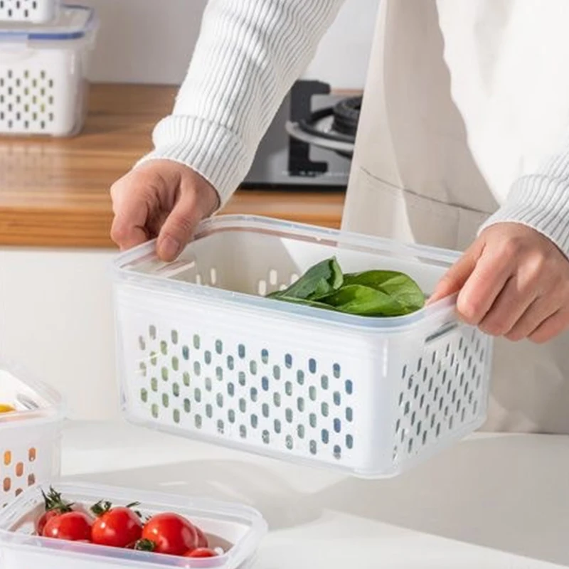 Refrigerator Storage Box, Drai - Food Storage Eco Friendly บทวิจารณ์และราคา