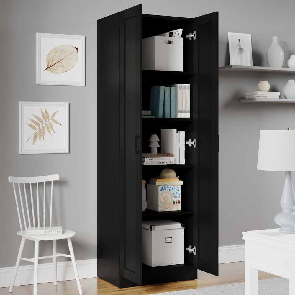 Wooden Storage Cabinet, Collec - Food Storage In Cabinets บทวิจารณ์และราคา