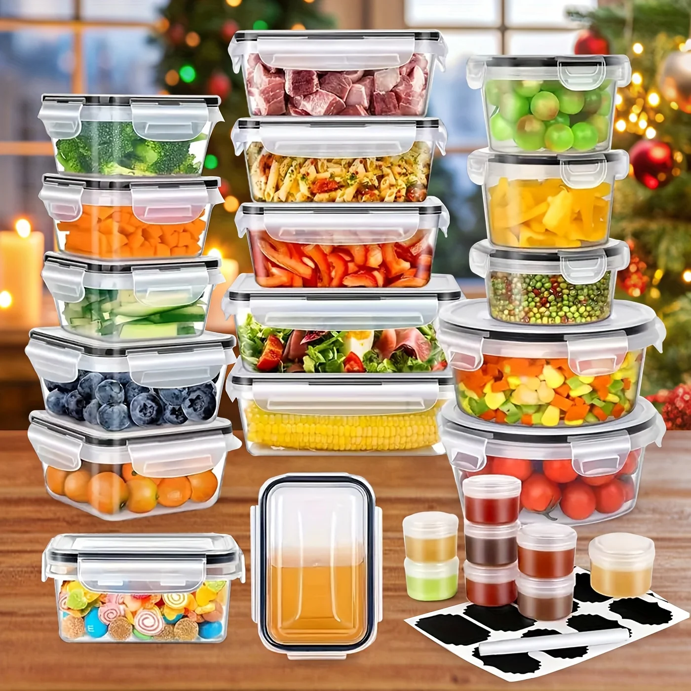 DDHOME 50pcs Food Storage Cont - Food Storage Without Pantry บทวิจารณ์และราคา