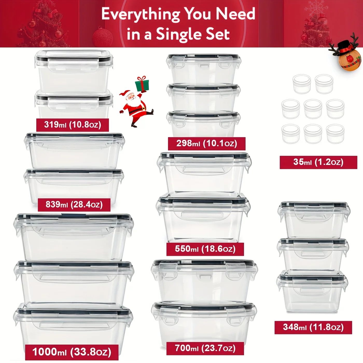 DDHOME 50pcs Food Storage Cont - Food Storage Without Pantry บทวิจารณ์และราคา