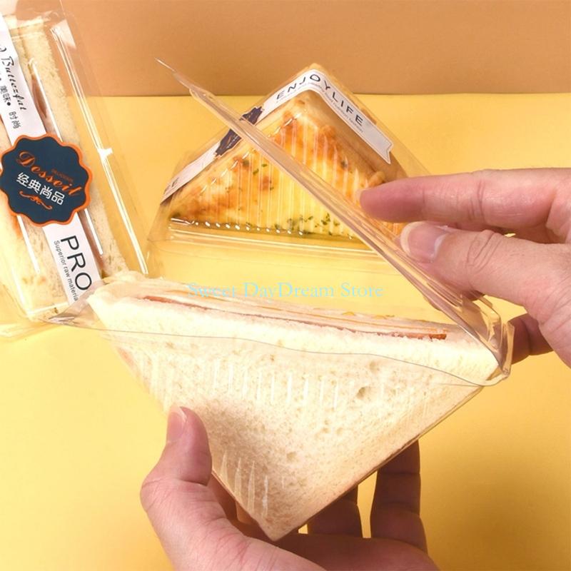 Y88C Pack of 100 PET Sandwich  - Food Storage Safe บทวิจารณ์และราคา