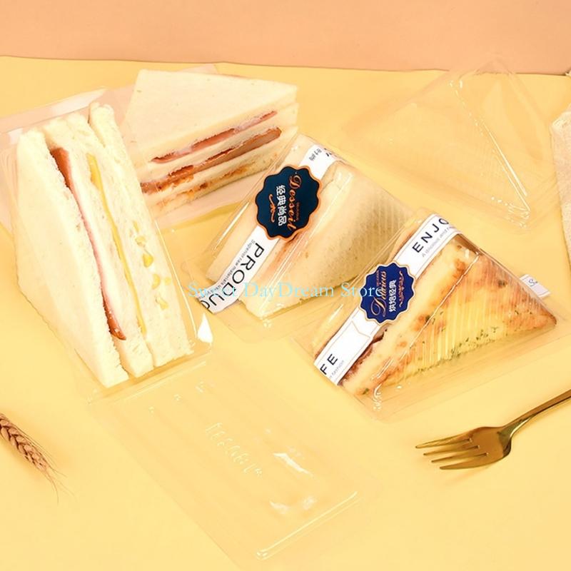 Y88C Pack of 100 PET Sandwich  - Food Storage Safe บทวิจารณ์และราคา