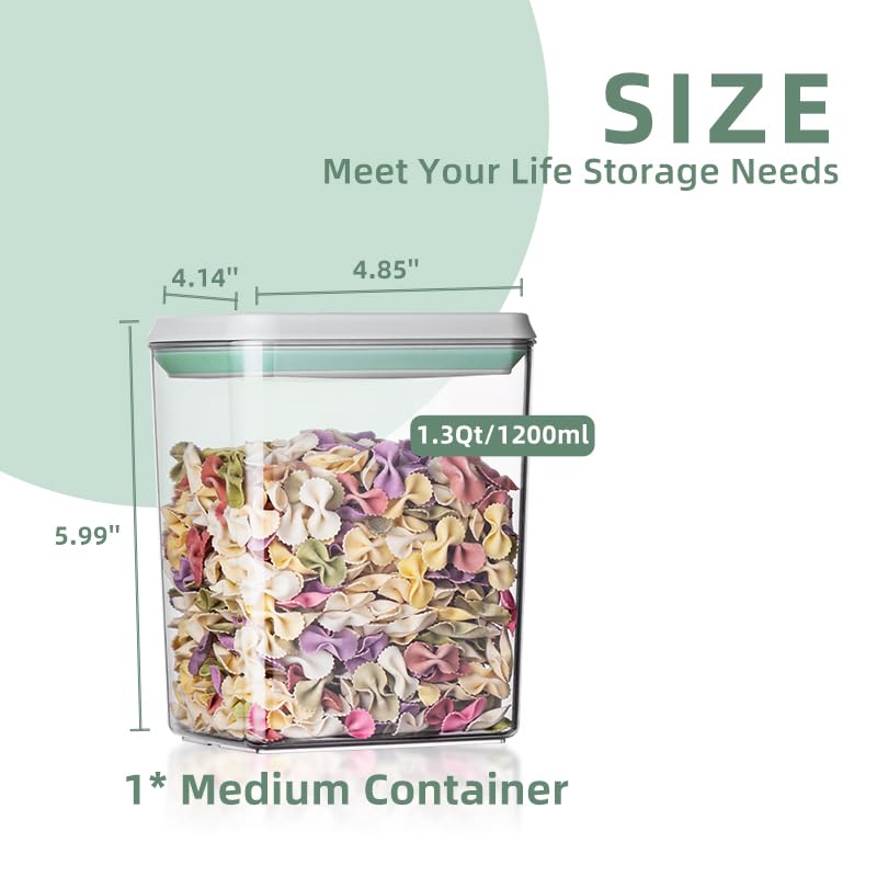 Ankou 3Pcs 1.2L Pop Airtight F - Food Storage In The Kitchen บทวิจารณ์และราคา