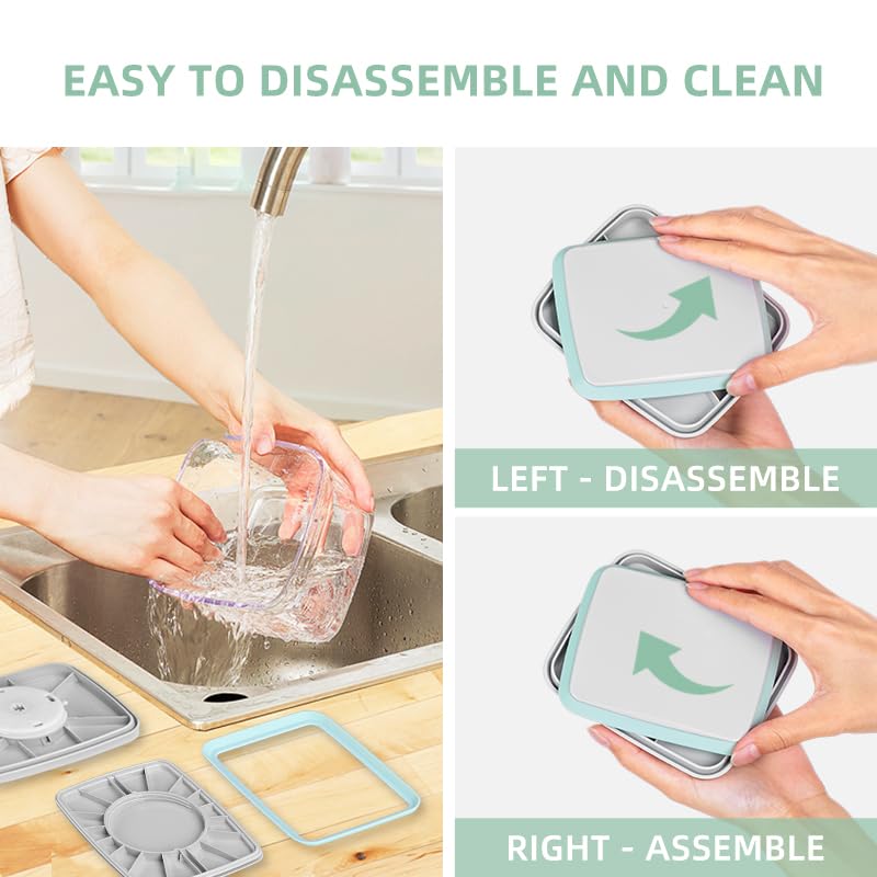 Ankou 3Pcs 1.2L Pop Airtight F - Food Storage In The Kitchen บทวิจารณ์และราคา
