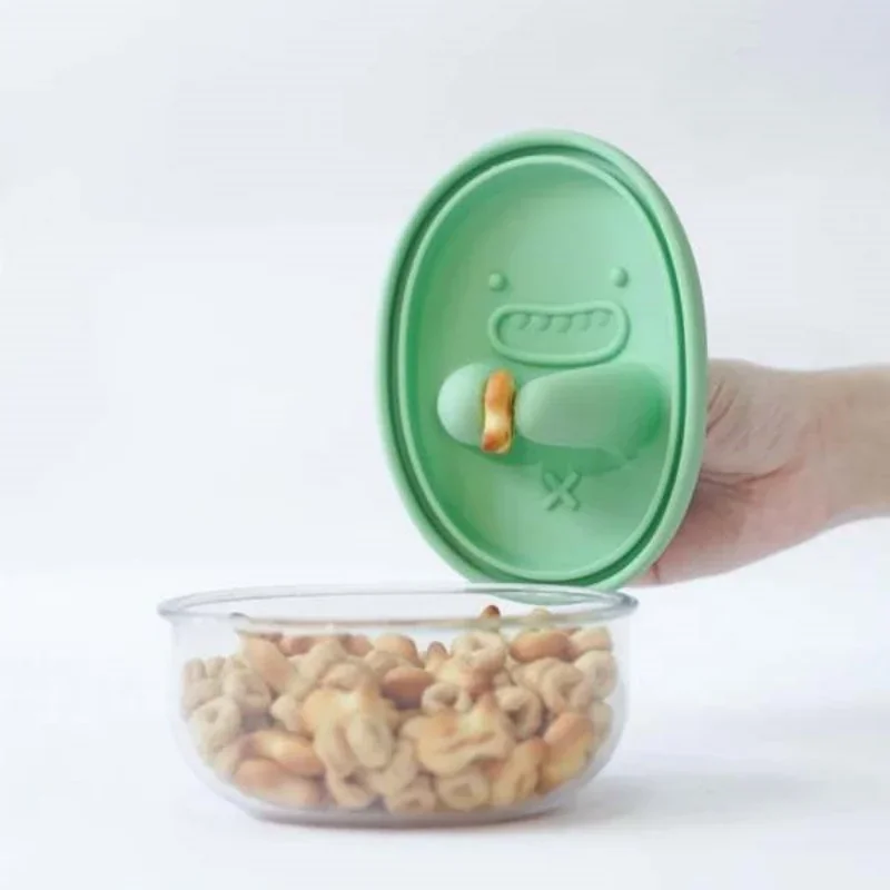 Hands-free snack box, no crumb - Food Storage Eco Friendly บทวิจารณ์และราคา