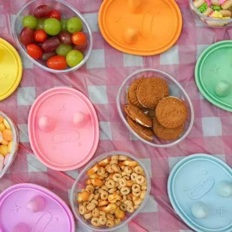 Hands-free snack box, no crumb - Food Storage Eco Friendly บทวิจารณ์และราคา