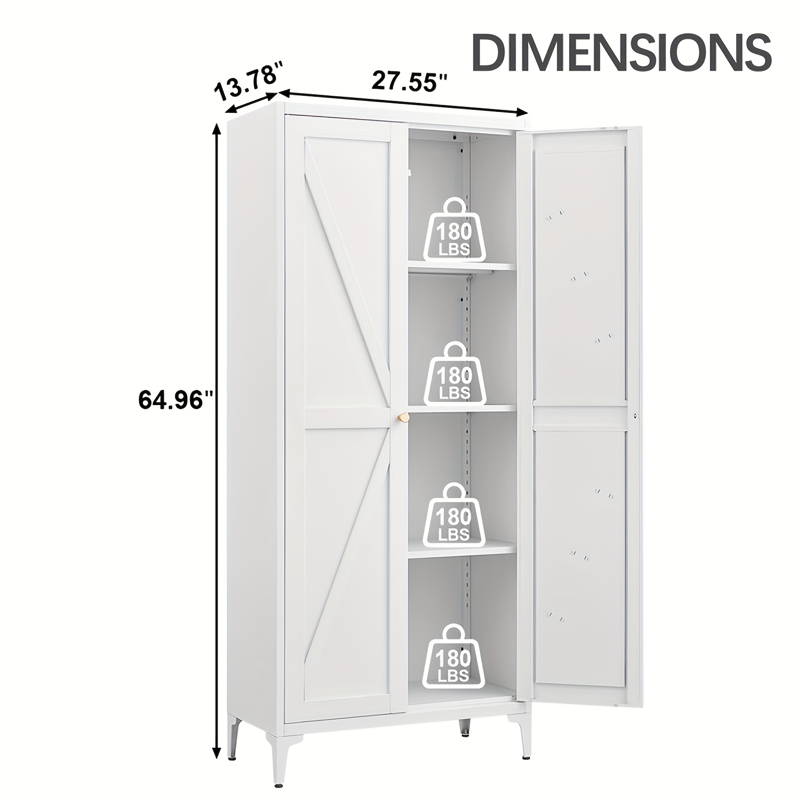 Metal Storage Cabinet, Metal K - Food Storage Without Pantry บทวิจารณ์และราคา