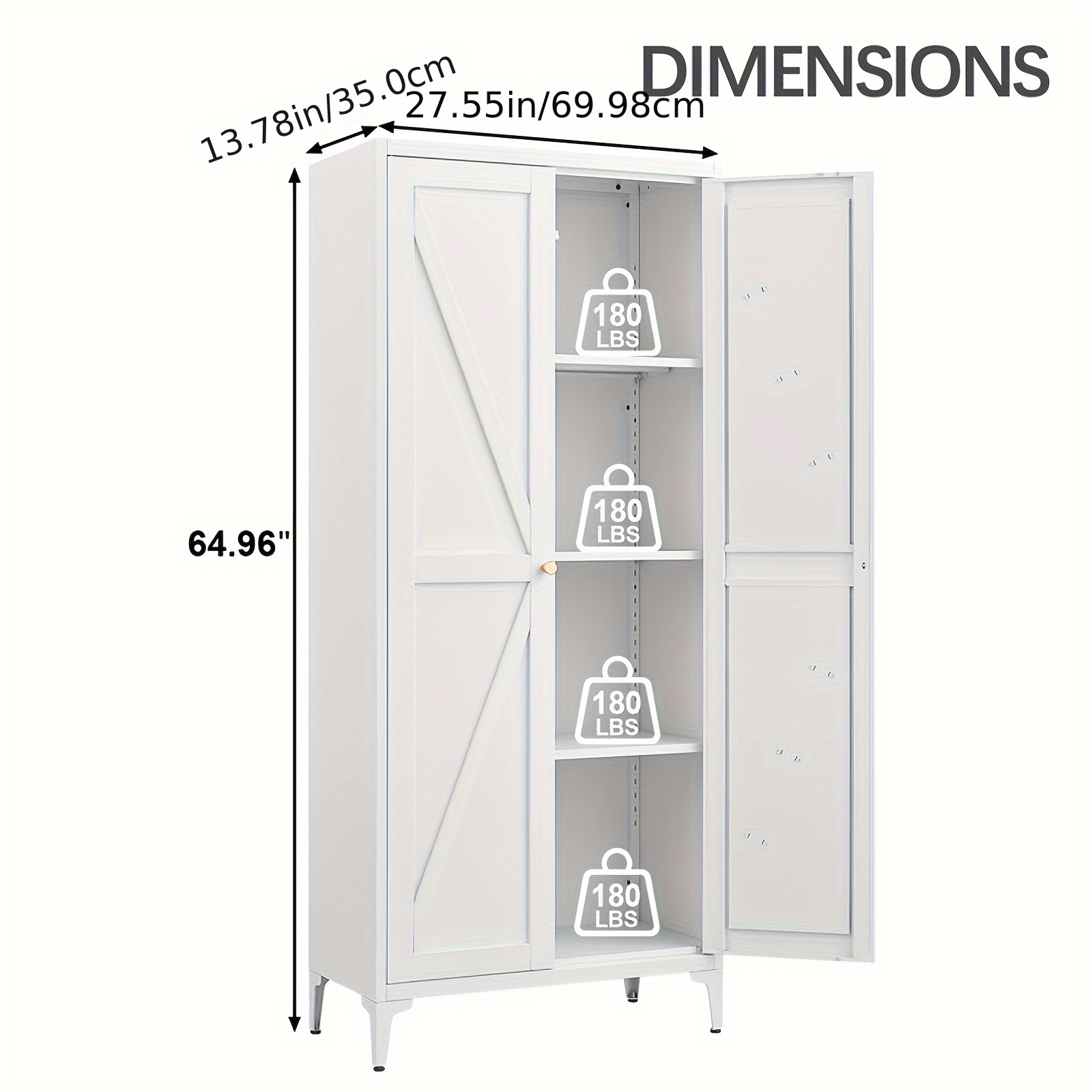 Metal Storage Cabinet, Metal K - Food Storage Without Pantry บทวิจารณ์และราคา
