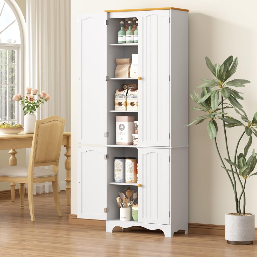 72 Tall Kitchen Pantry Cabinet - Food Storage In Cabinets บทวิจารณ์และราคา