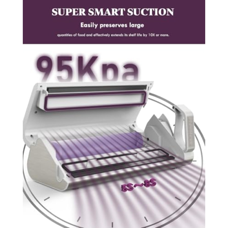 Vacuum Sealer Machine 95kPa 14 - Food Storage Machine บทวิจารณ์และราคา