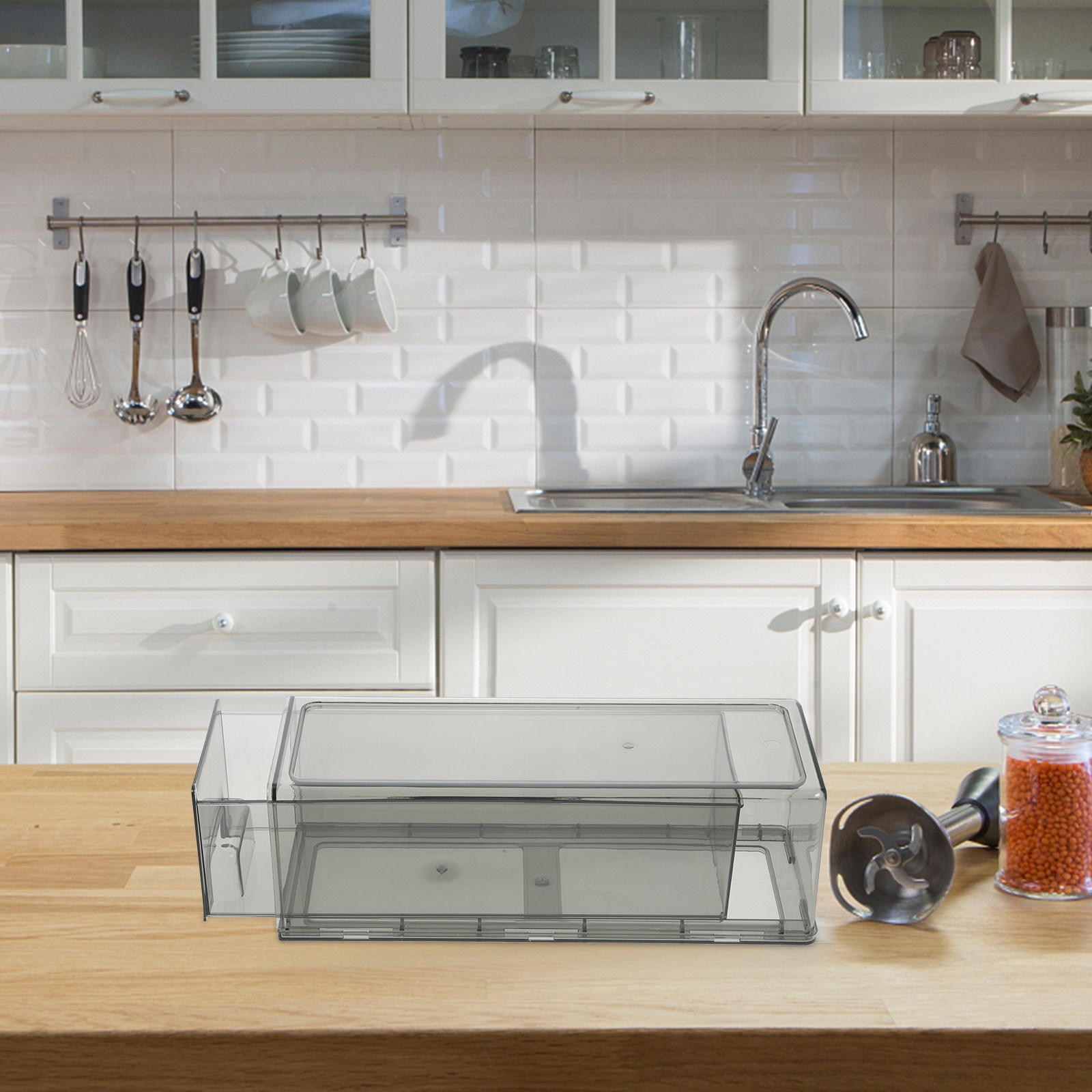 Stackable Refrigerator Organiz - Food Storage Without Pantry บทวิจารณ์และราคา