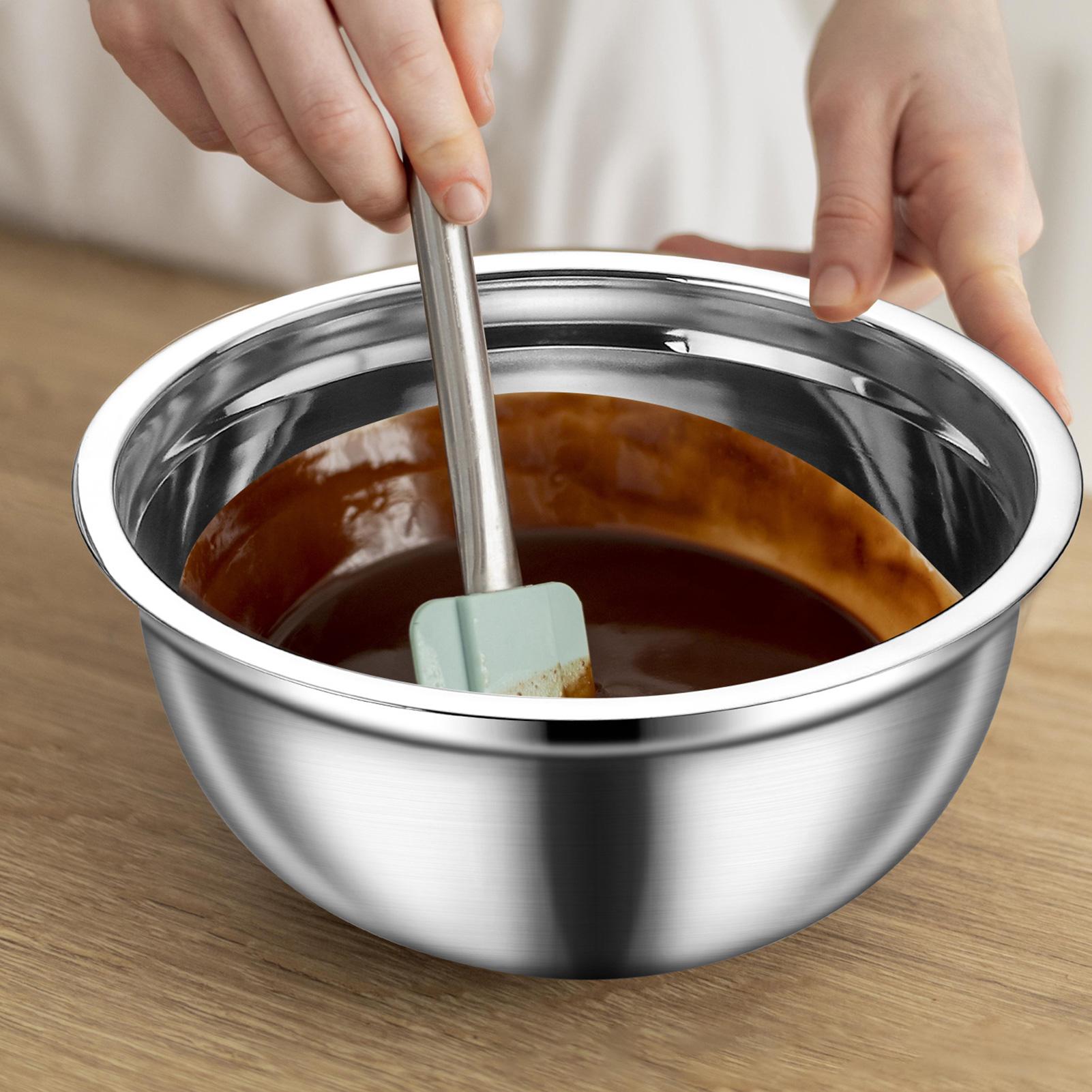 Steel Mixing Bowls Nesting Rou - Food Storage Safe บทวิจารณ์และราคา