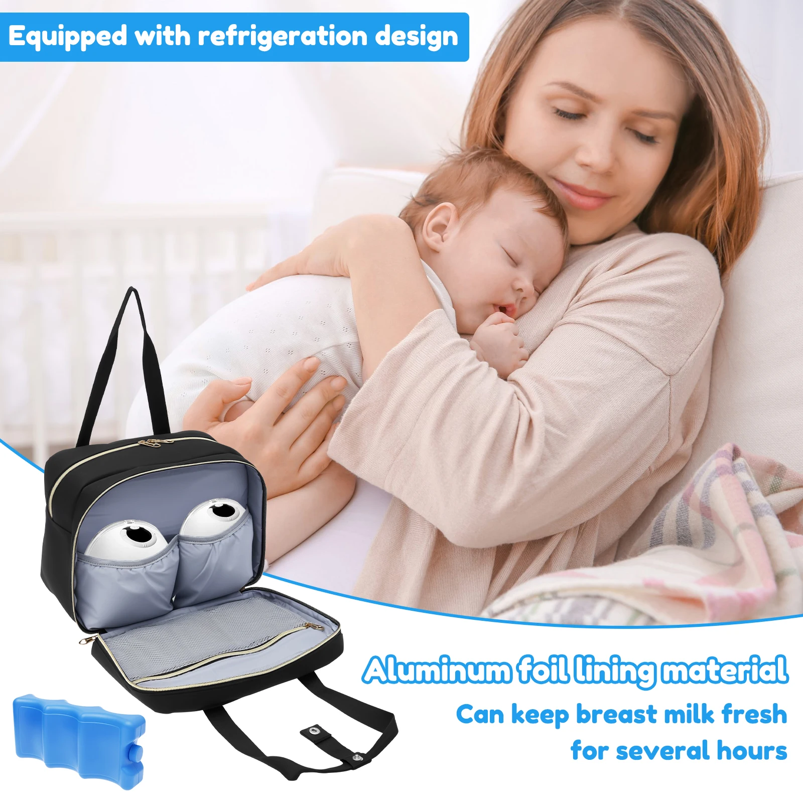 Breast Pump Storage Bag with I - Food Storage In Cooler บทวิจารณ์และราคา