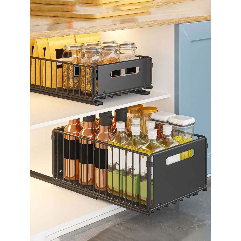 Cabinet Organizer Rack, Heavy  - Food Storage In Cabinets บทวิจารณ์และราคา