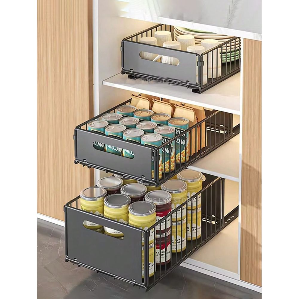 Cabinet Organizer Rack, Heavy  - Food Storage In Cabinets บทวิจารณ์และราคา