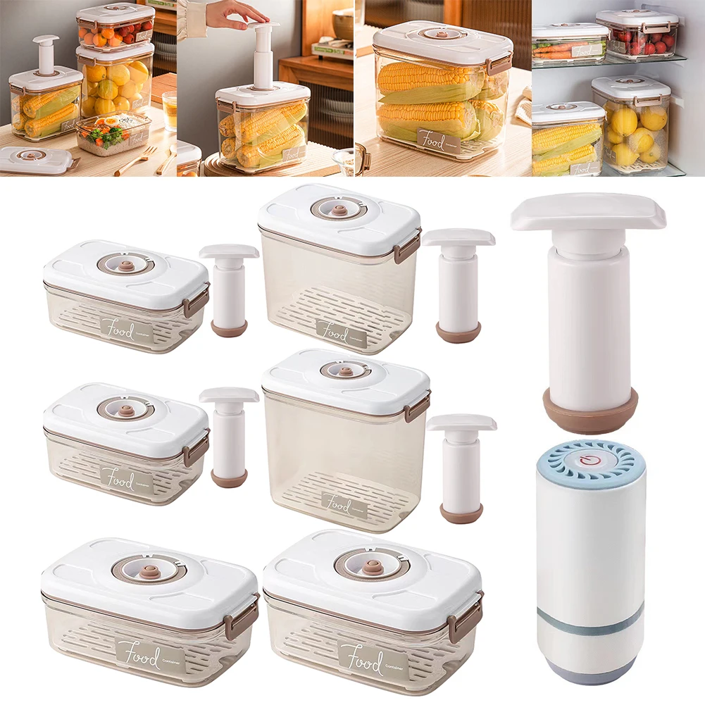 Vacuum Food Storage Box Vacuum - Food Storage Eco Friendly บทวิจารณ์และราคา