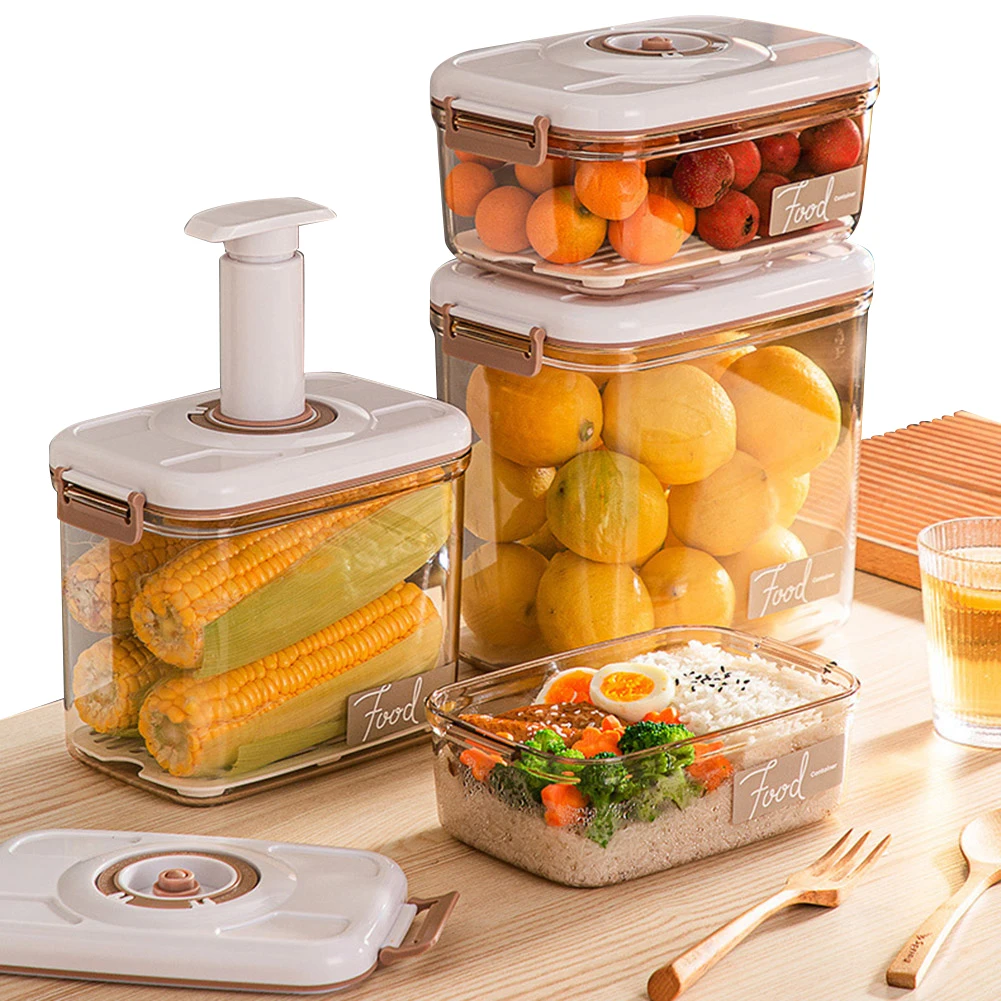 Vacuum Food Storage Box Vacuum - Food Storage Eco Friendly บทวิจารณ์และราคา