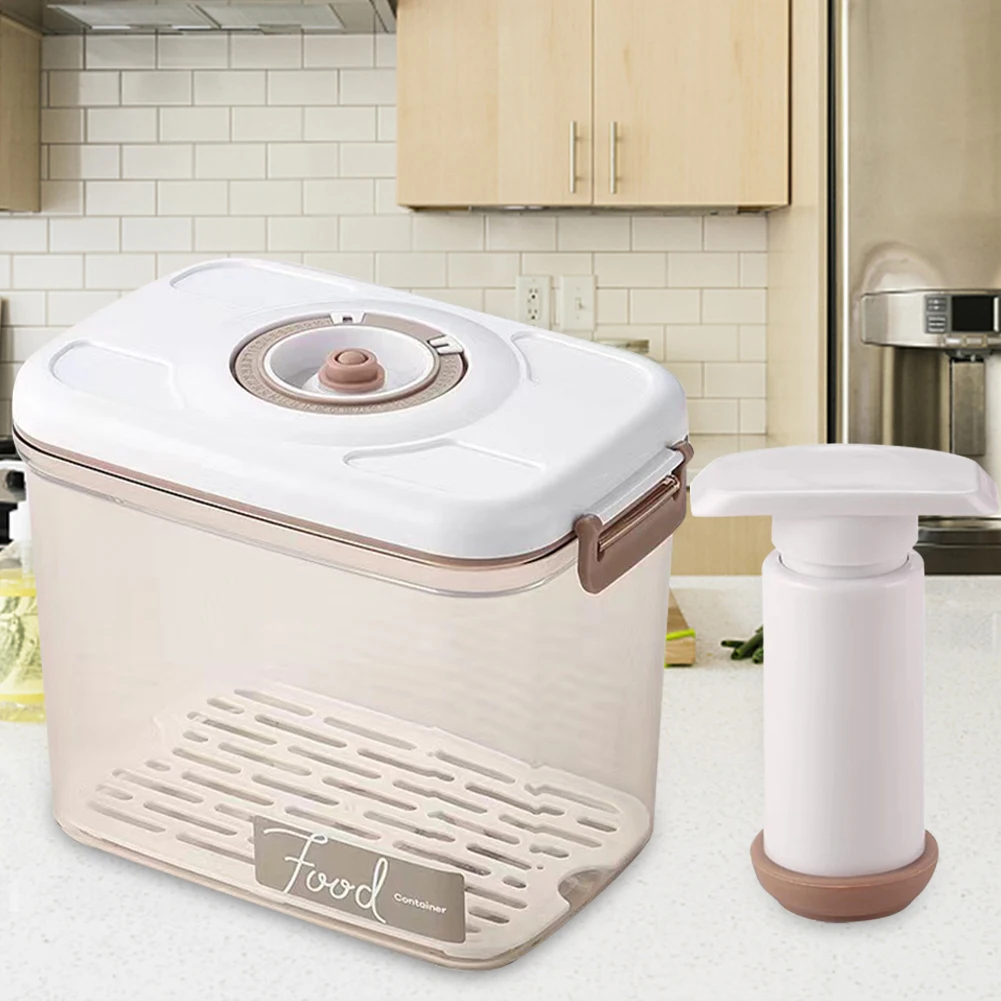 Vacuum Food Storage Box Vacuum - Food Storage Eco Friendly บทวิจารณ์และราคา
