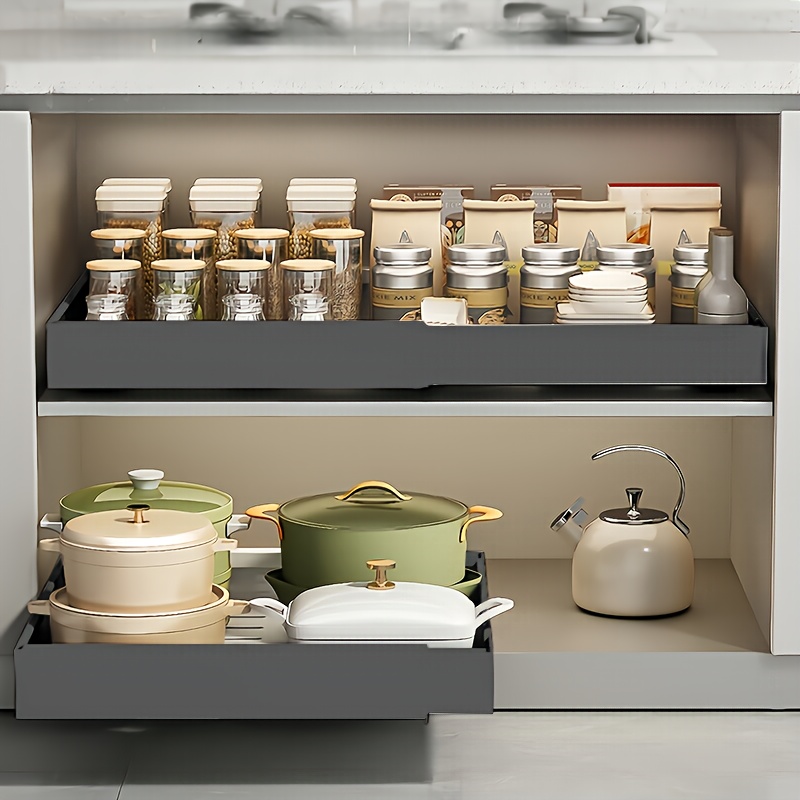 Pull Out Cabinet Organizer, Ex - Food Storage In Cabinets บทวิจารณ์และราคา