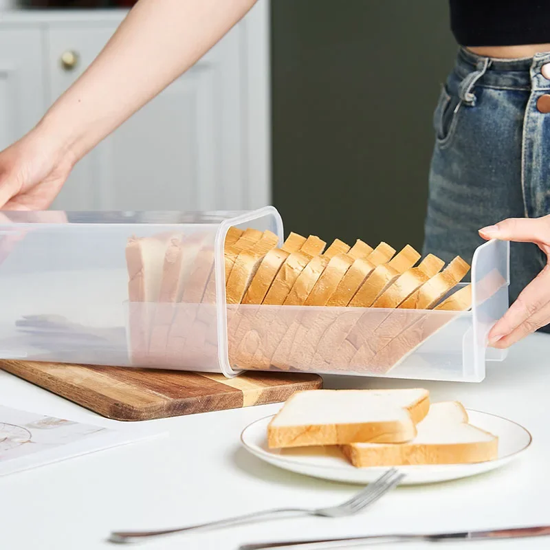 Bread Storage Box With Drawer  - Food Storage Eco Friendly บทวิจารณ์และราคา