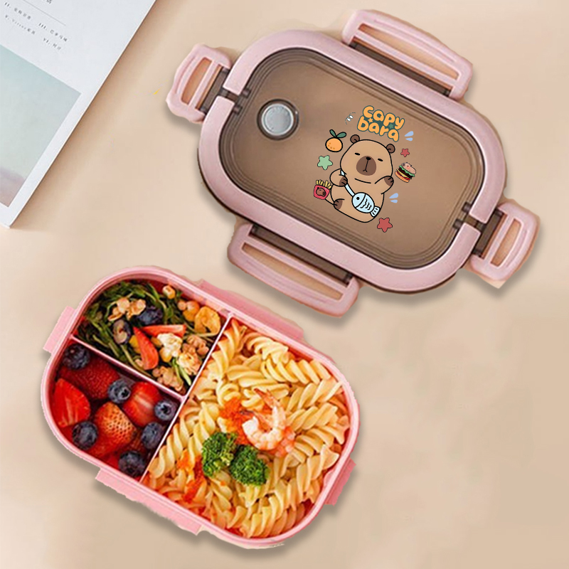 Capybara Bento Lunch Box Anime - Food Storage In The Kitchen บทวิจารณ์และราคา
