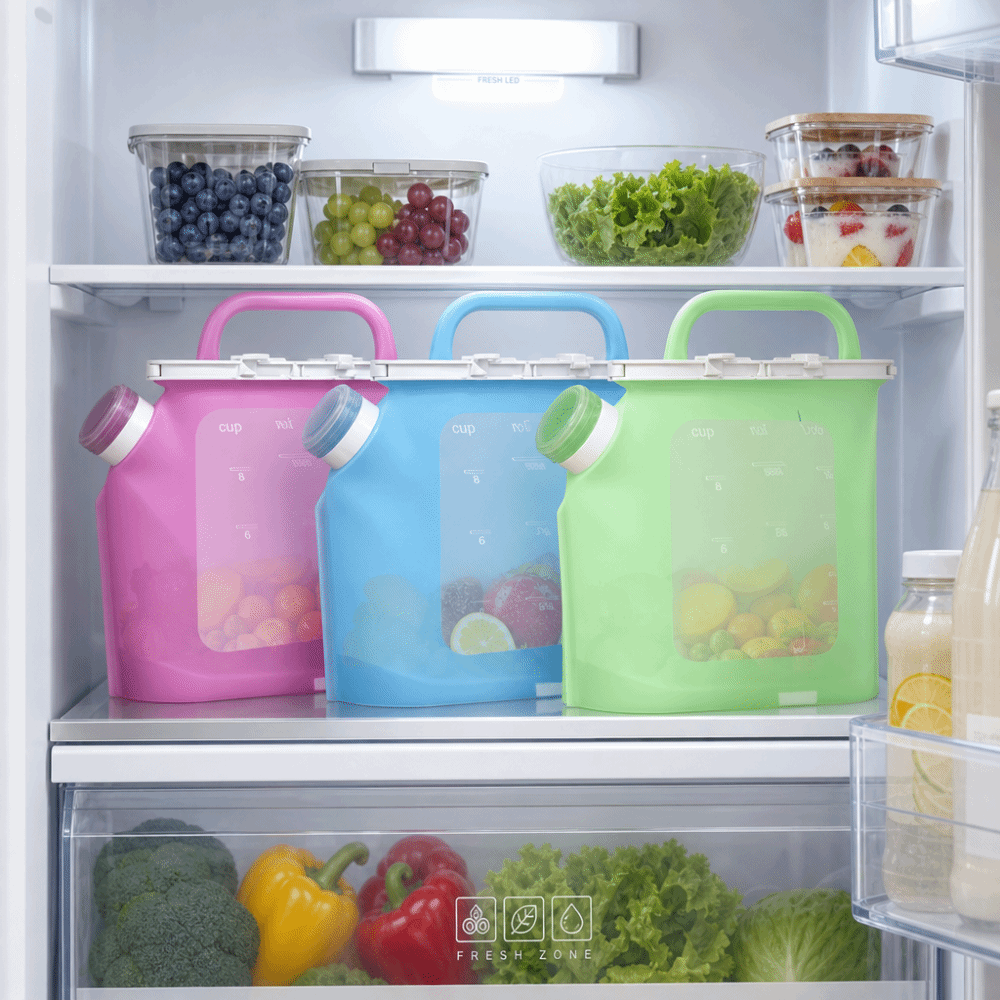 1500ml Fresh-keeping Bag Food- - Food Storage In Cooler บทวิจารณ์และราคา