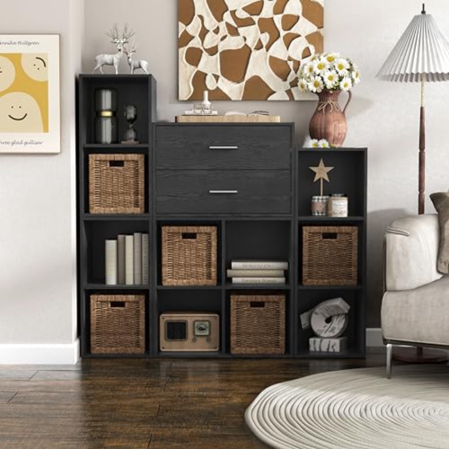 Apexa Wooden Stackable Storage - Food Storage In Cabinets บทวิจารณ์และราคา
