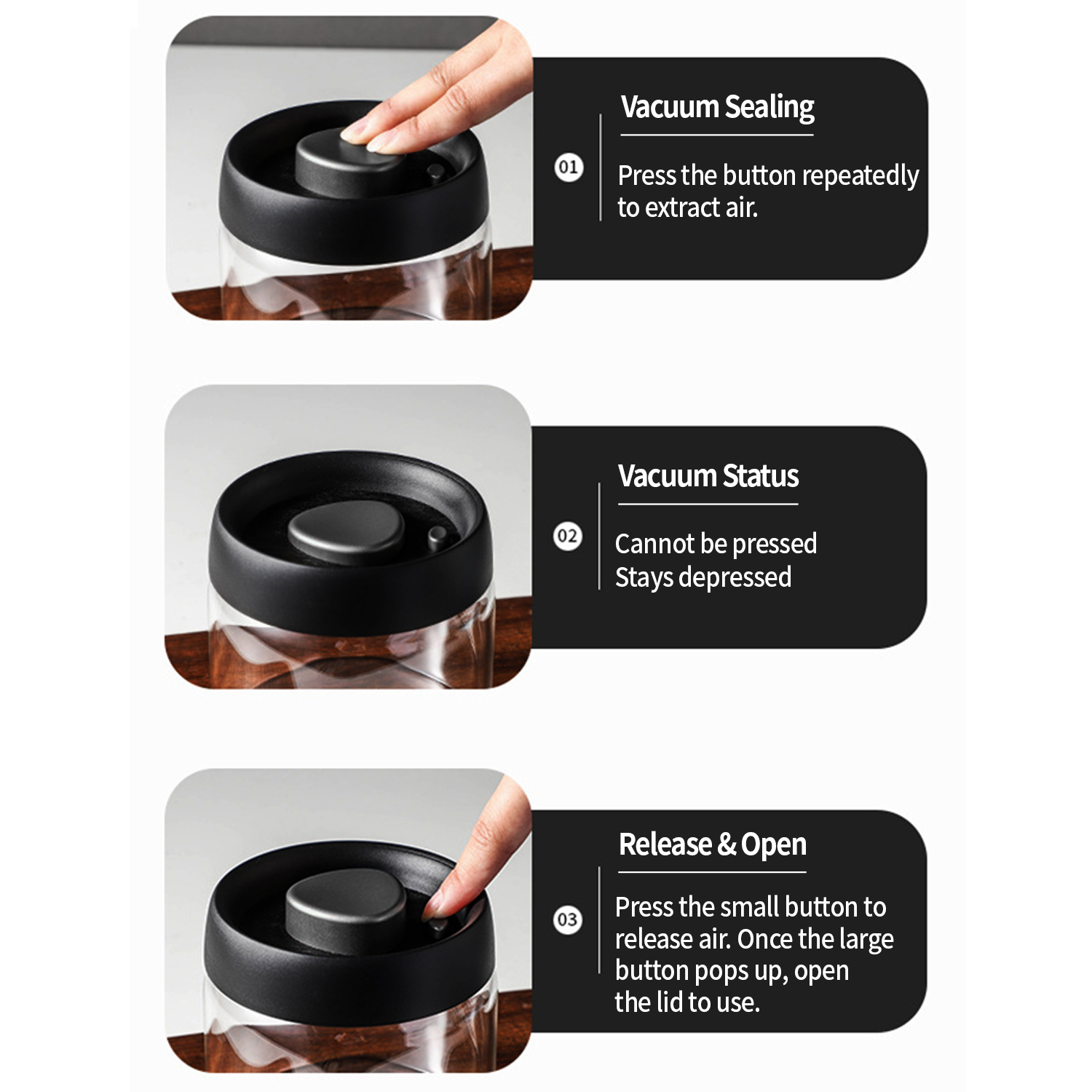 OANKR Vacuum Coffee Canister 5 - Food Storage Machine บทวิจารณ์และราคา