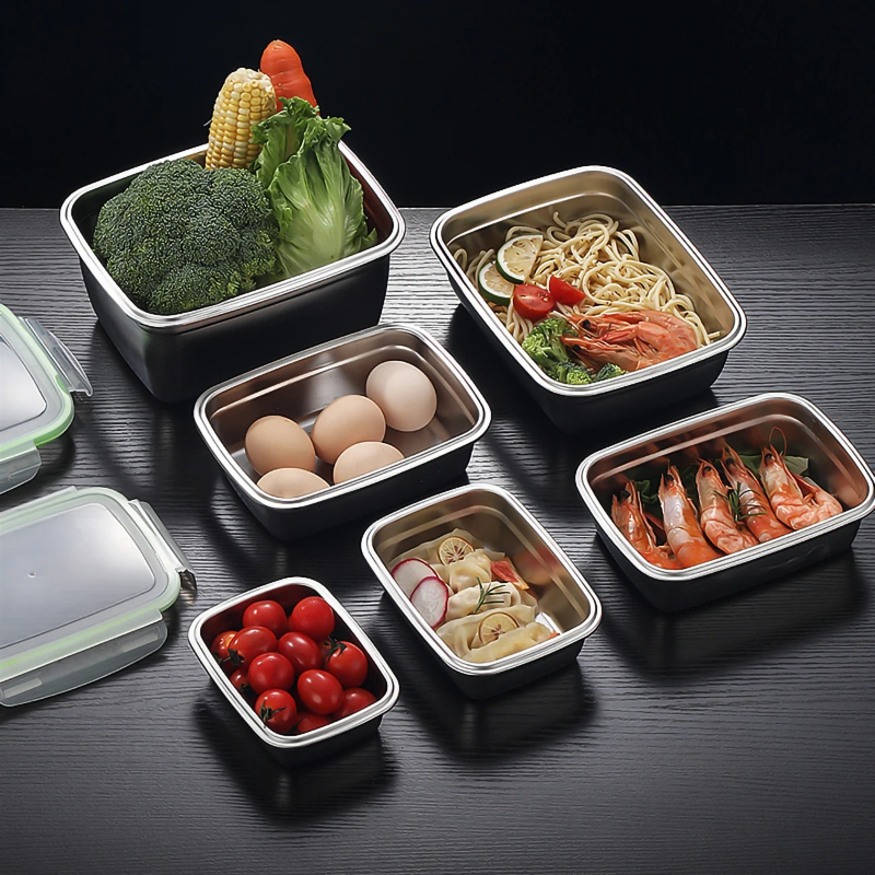 304 Stainless Steel Lunch Box  - Food Storage Eco Friendly บทวิจารณ์และราคา