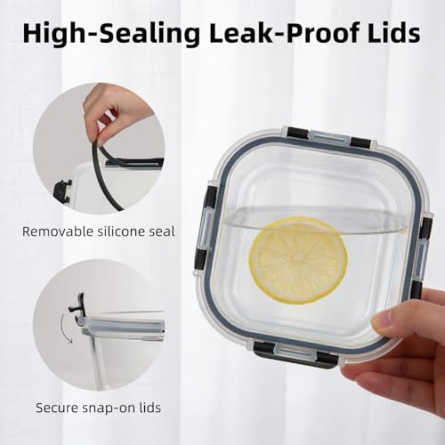 Food storage: glass, clear, ai - Food Storage Safe บทวิจารณ์และราคา