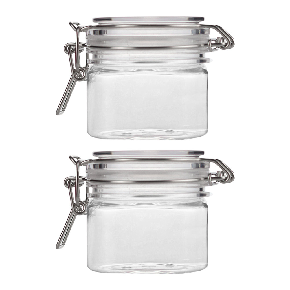 2Pcs Sealed Storage Jars Trans - Food Storage In The Kitchen บทวิจารณ์และราคา