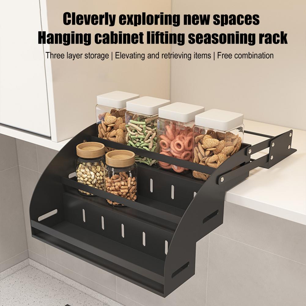 Triple Tier Spice Organizer 3- - Food Storage In Cabinets บทวิจารณ์และราคา