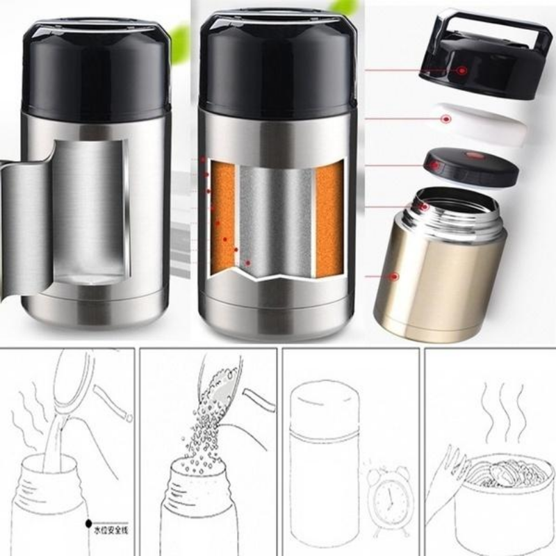 Large Capacity 800ML/1000ML Th - Food Storage Machine บทวิจารณ์และราคา