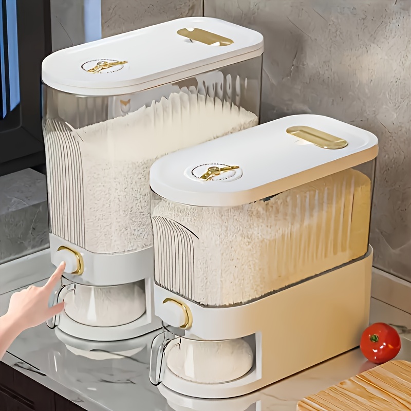 22Lbs Large Rice & Cereal Disp - Food Storage Without Pantry บทวิจารณ์และราคา