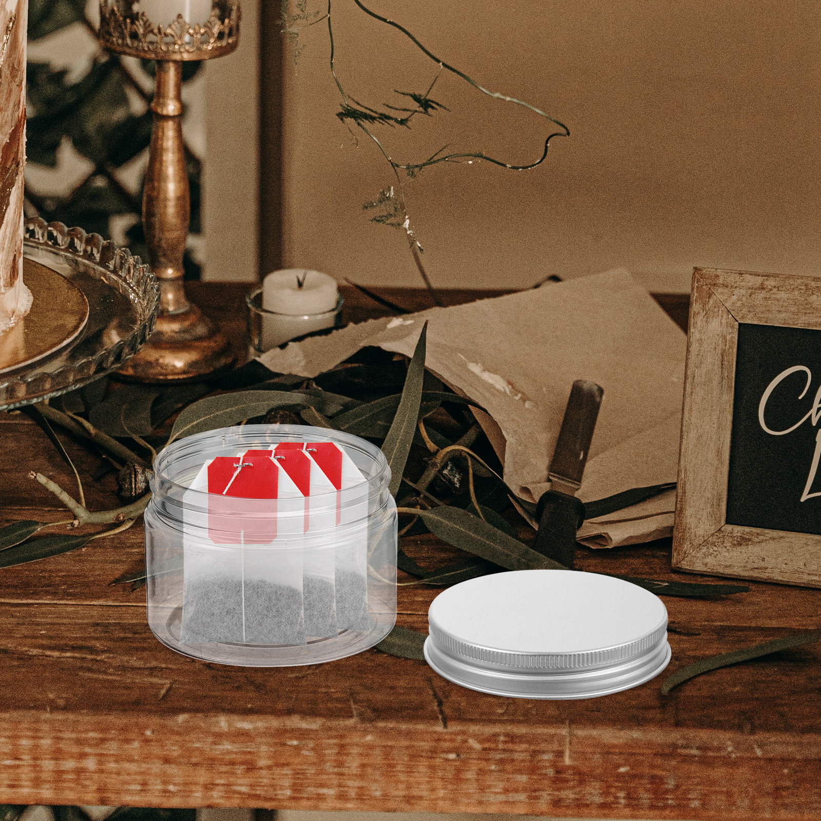 10Pcs Small Jars Food Storage  - Food Storage In The Kitchen บทวิจารณ์และราคา