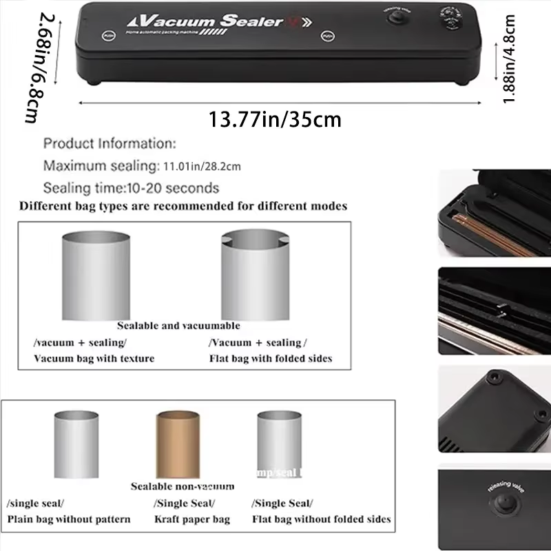 2026 High Quality Vacuum Seale - Food Storage Machine บทวิจารณ์และราคา