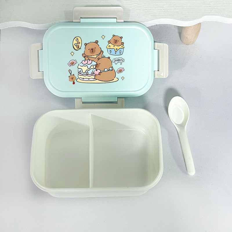 Capybara Bento Lunch Box Carto - Food Storage In The Kitchen บทวิจารณ์และราคา