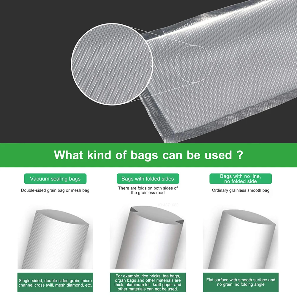 Sous Vide Roll Bags for Vacuum - Food Storage Machine บทวิจารณ์และราคา