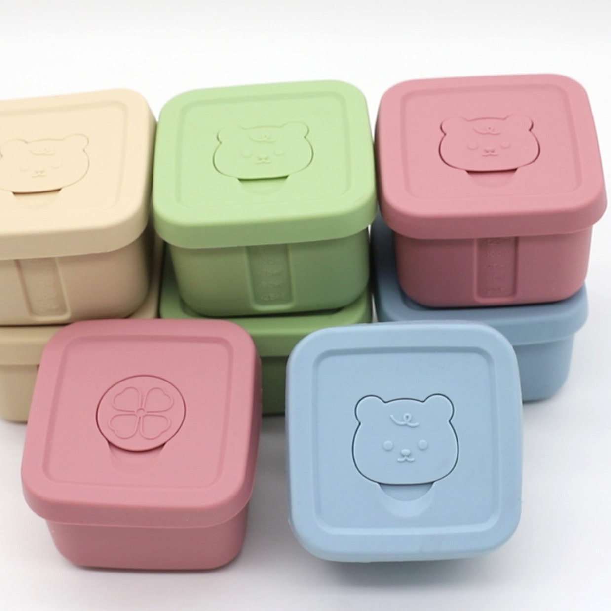 Silicone Food Supplement Box F - Food Storage Eco Friendly บทวิจารณ์และราคา