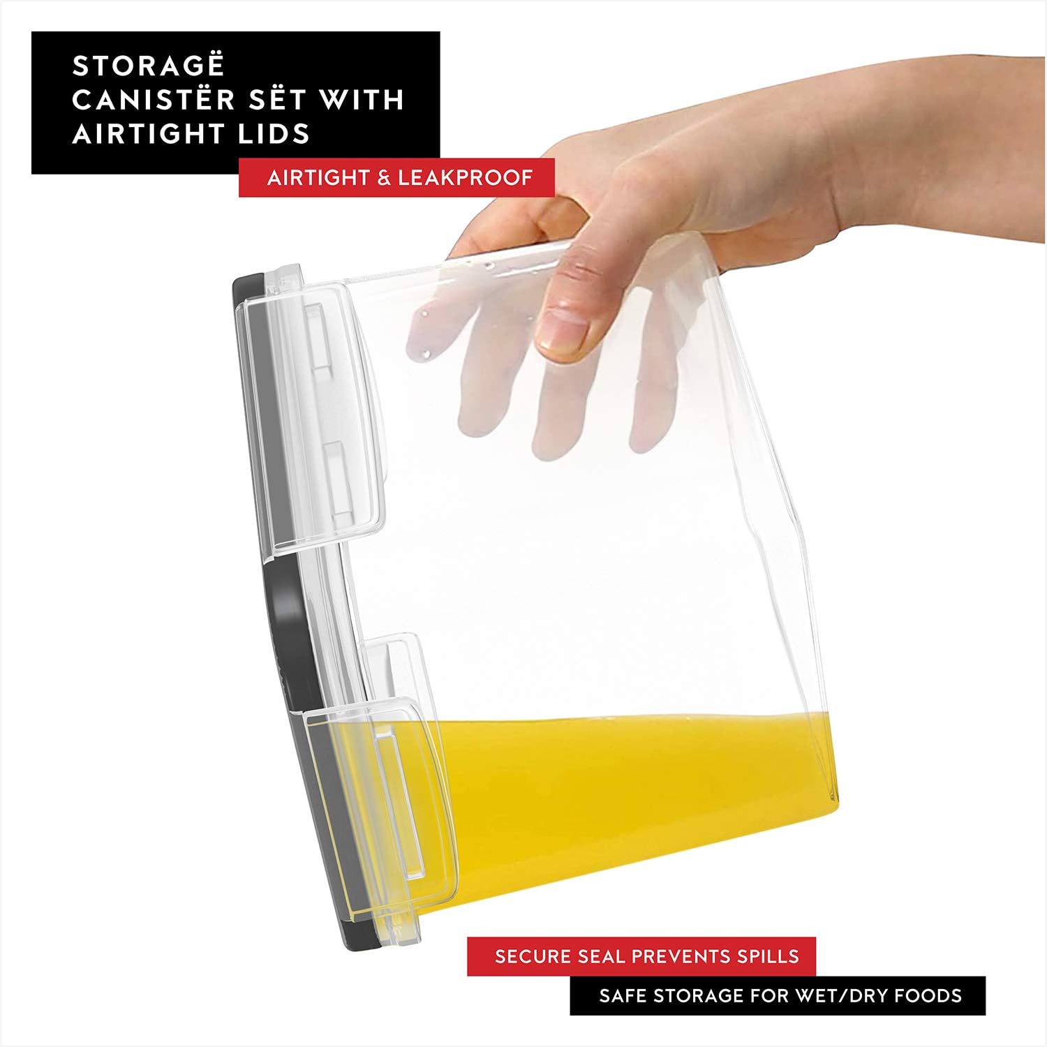Flour Sugar Storage Containers - Food Storage In The Kitchen บทวิจารณ์และราคา
