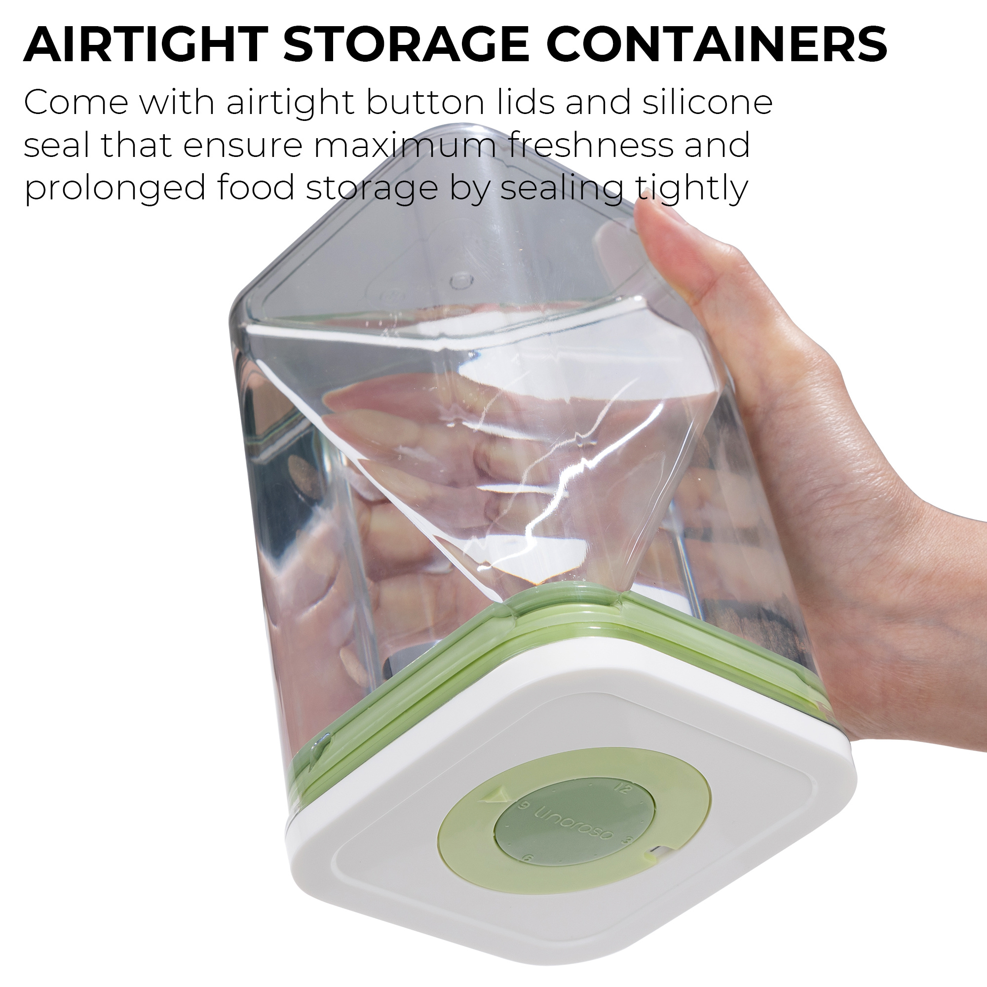 Set of 4 Pop Airtight Food Sto - Food Storage Without Pantry บทวิจารณ์และราคา